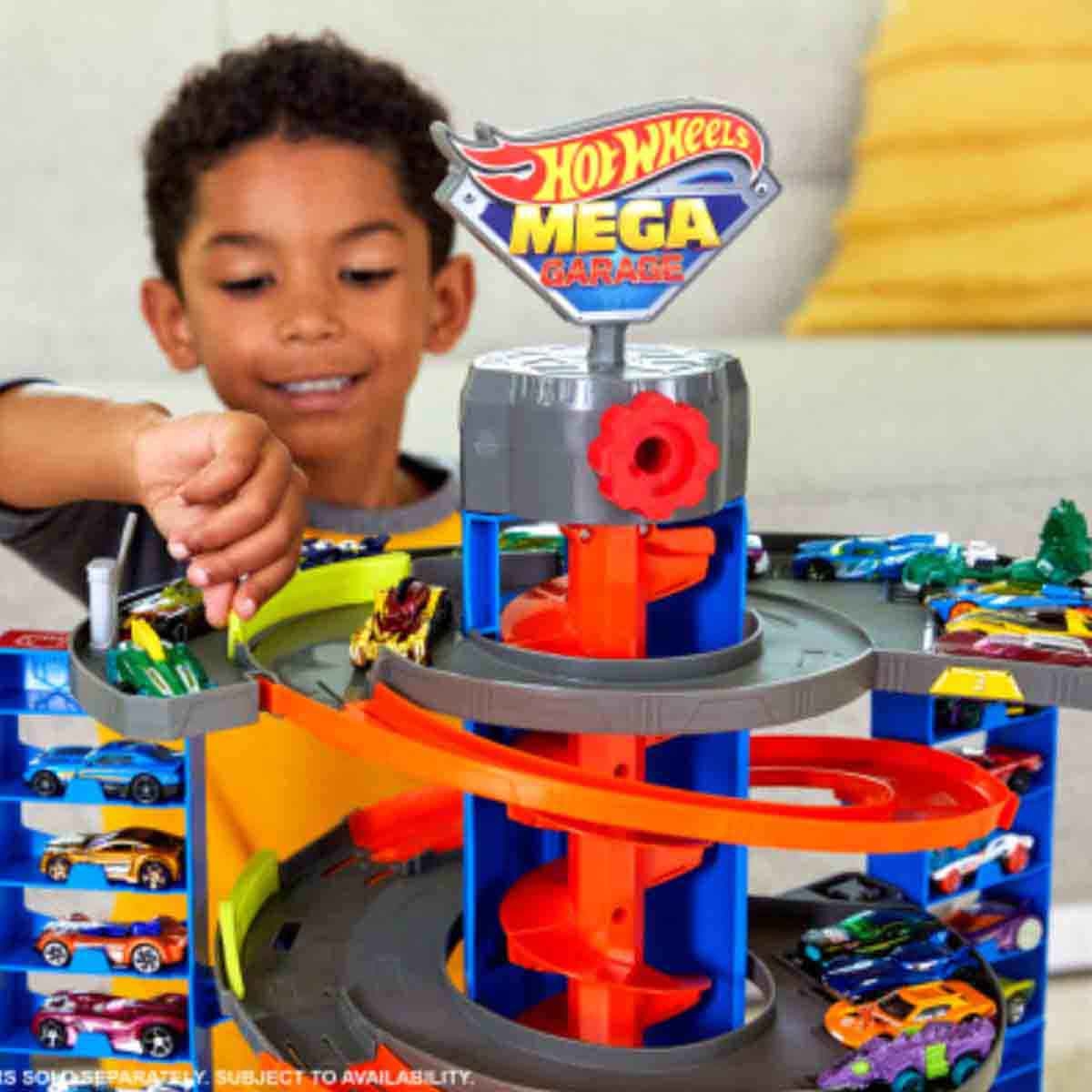 Hot Wheels City Mega Garage Playset Unisex, 3-4 Years