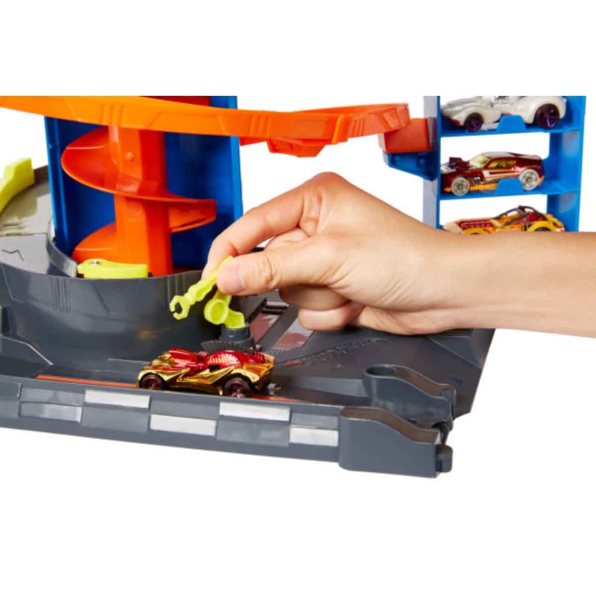 Hot Wheels City Mega Garage Playset Unisex, 3-4 Years
