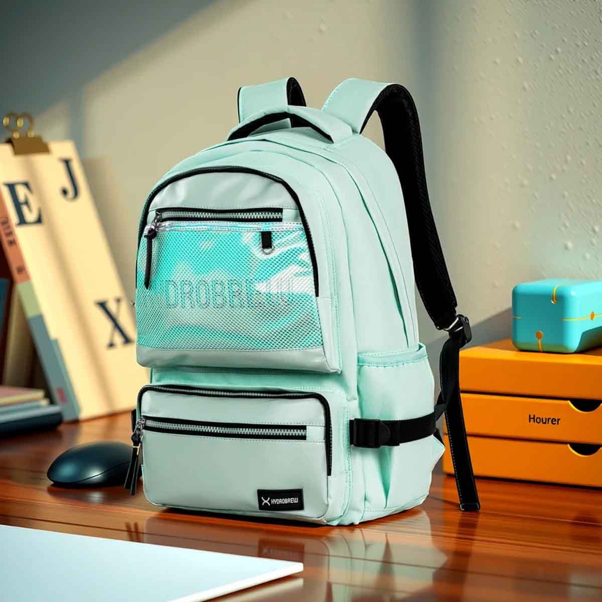 HYDROBREW 18" Green Backpack
