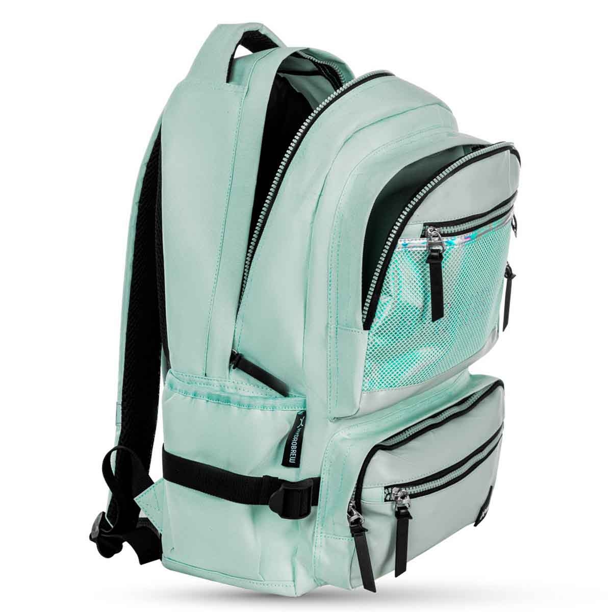 HYDROBREW 18" Green Backpack