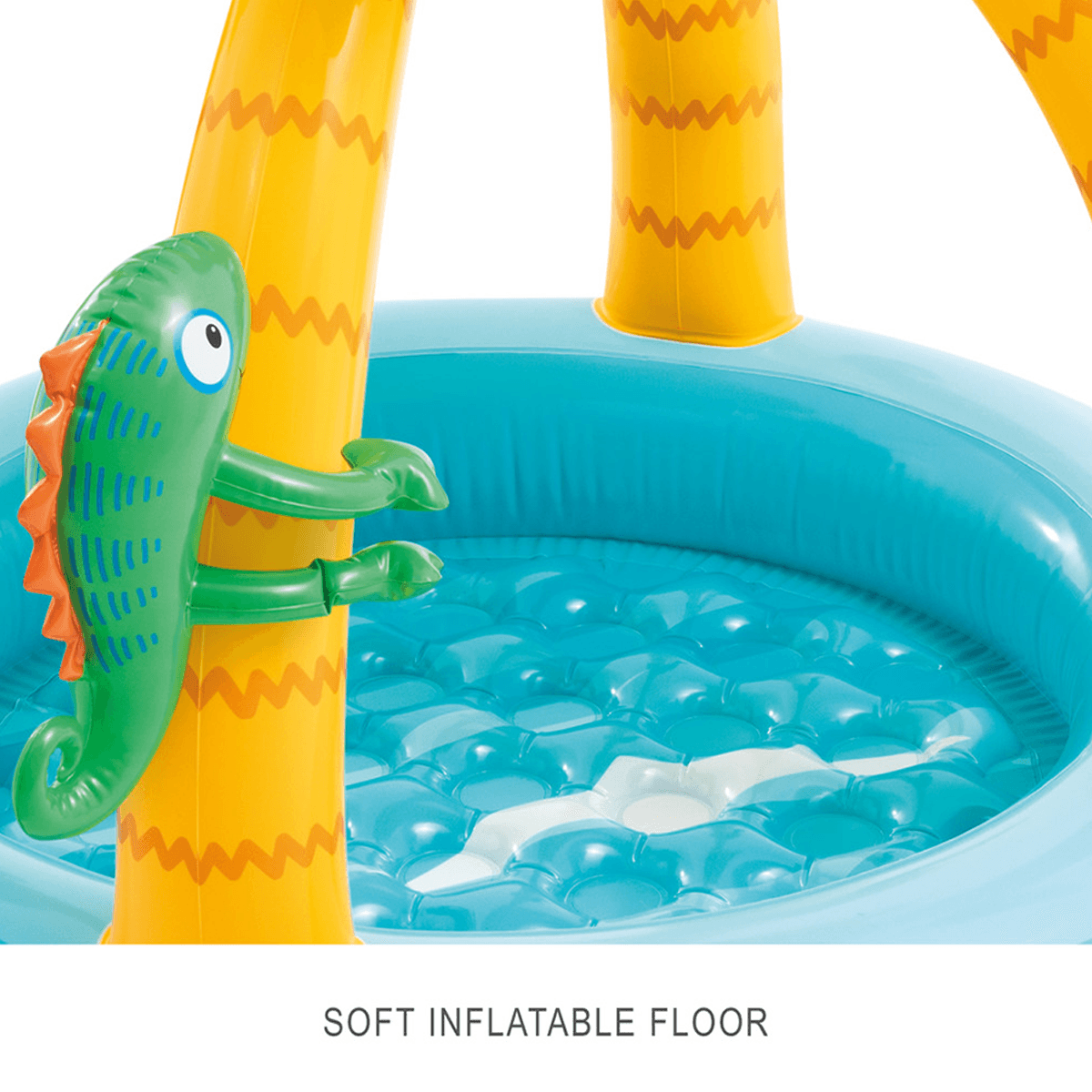 إنتكس مسبح أطفال على شكل جزيرة استوائية، للرضع، من عمر 0 إلى 2 سنوات