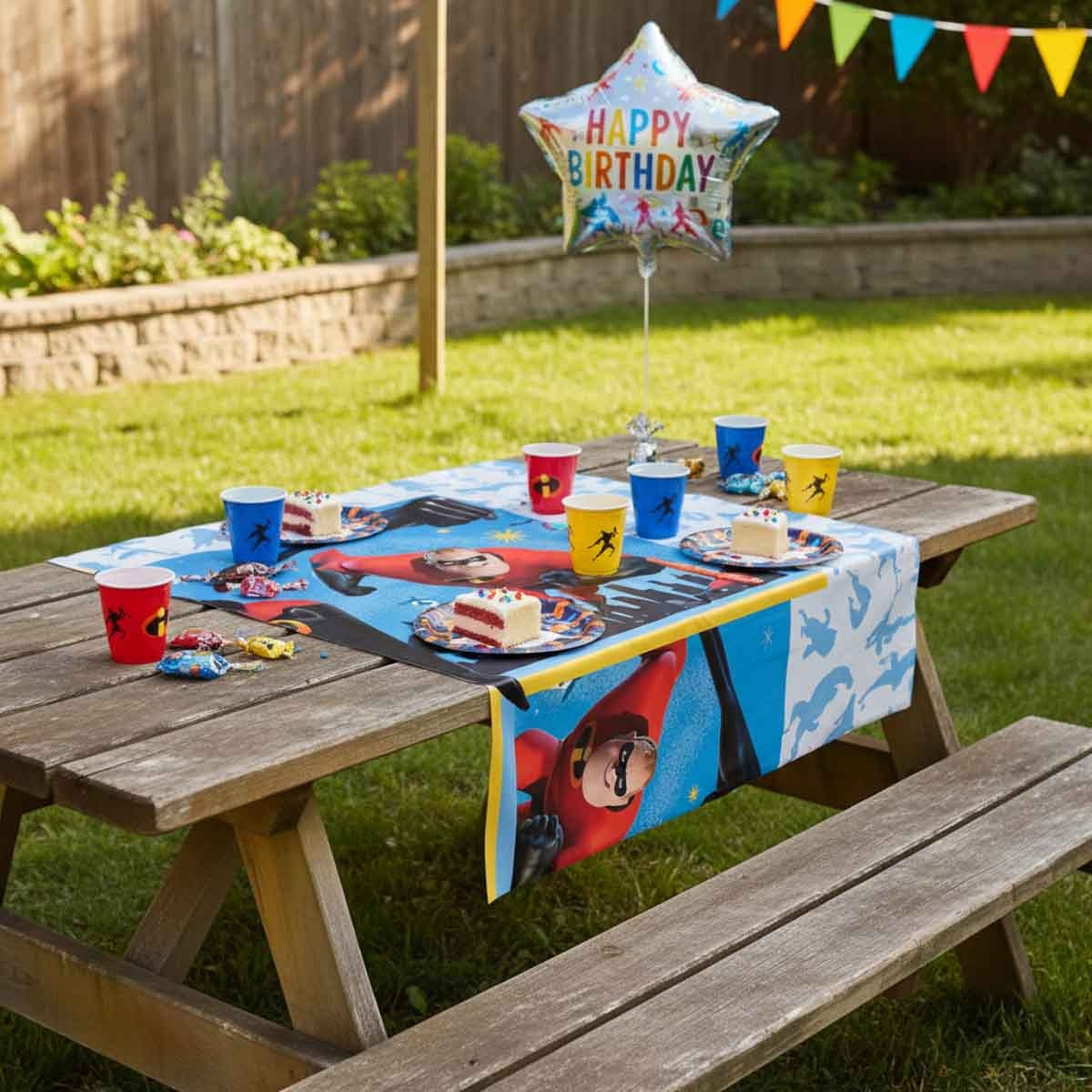 Disney Incredibles 2 Plastic Tablecover