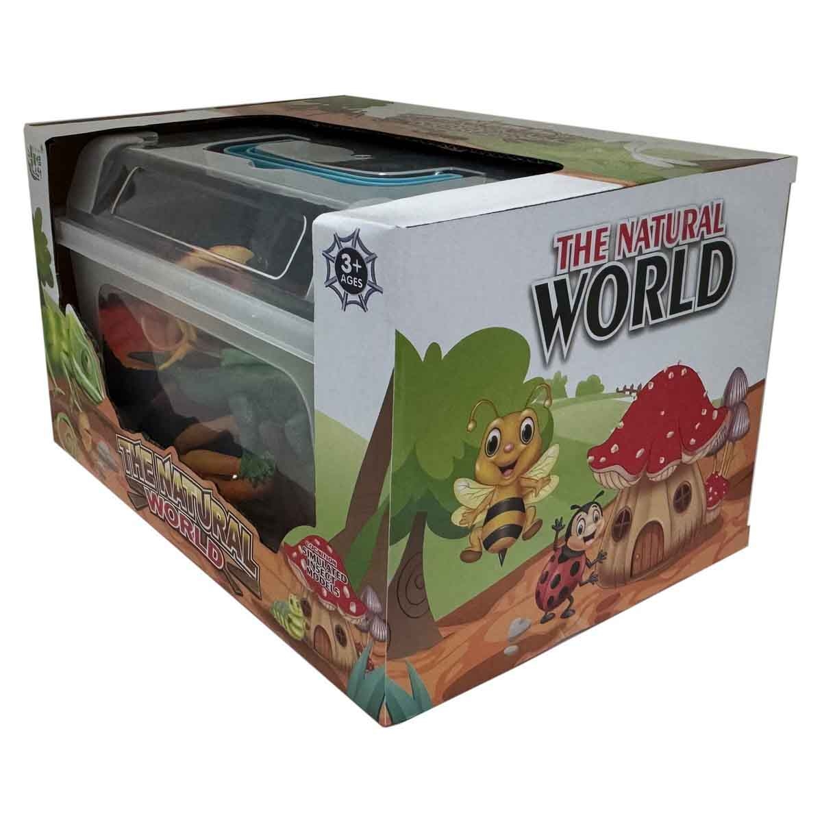 جيا زو مجموعة تماثيل حشرات مكونة من 21 قطعة للجنسين، عمر 3-4 سنوات