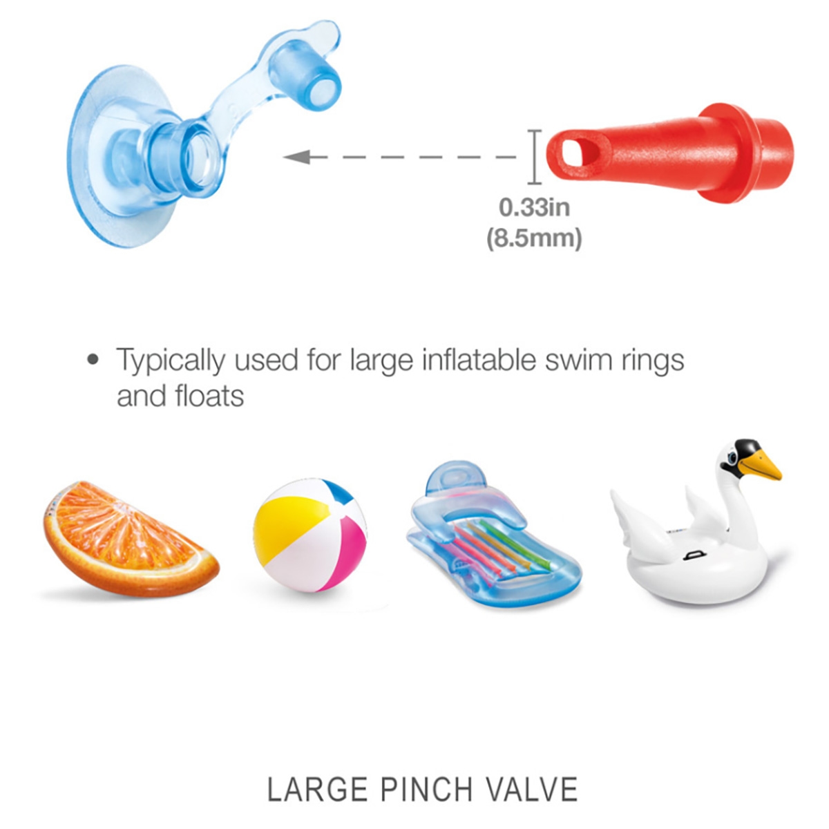 Intex Bellow Foot Pump Unisex