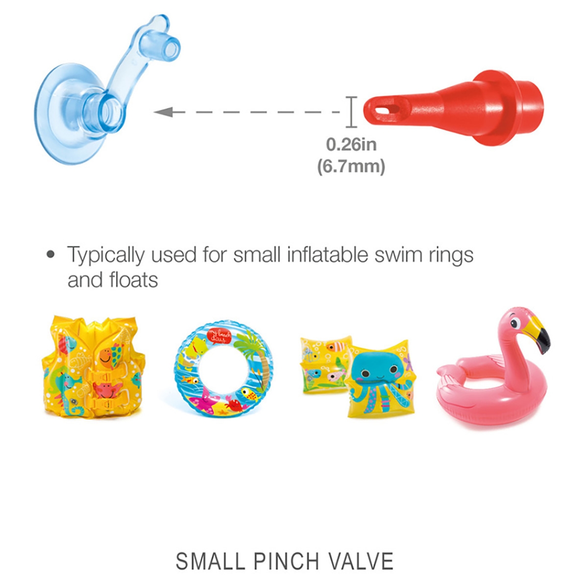 Intex Bellow Foot Pump Unisex