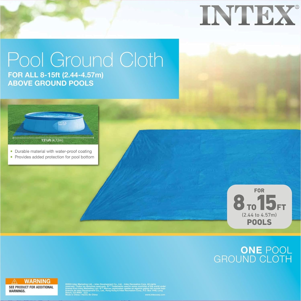 Intex Pool Ground Cloth Unisex