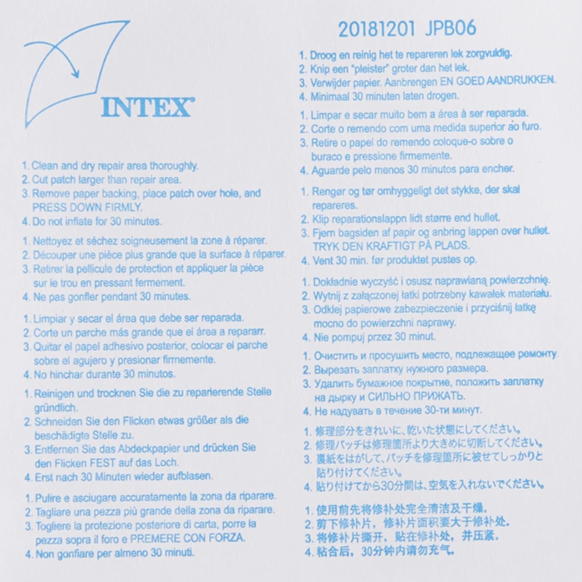 Intex Repair Patches Unisex