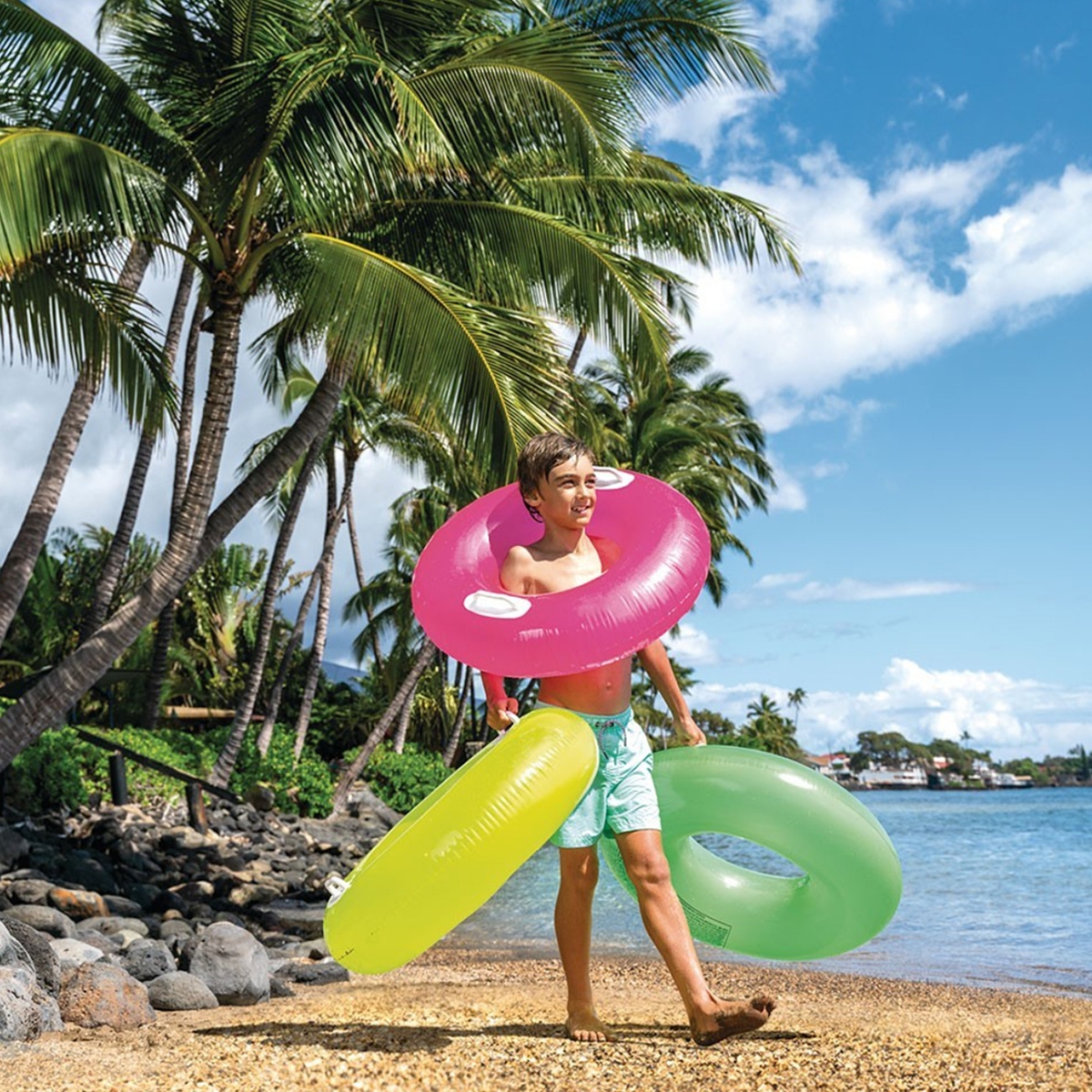 Intex Assorted Swim Tube Unisex, 3-4 Years