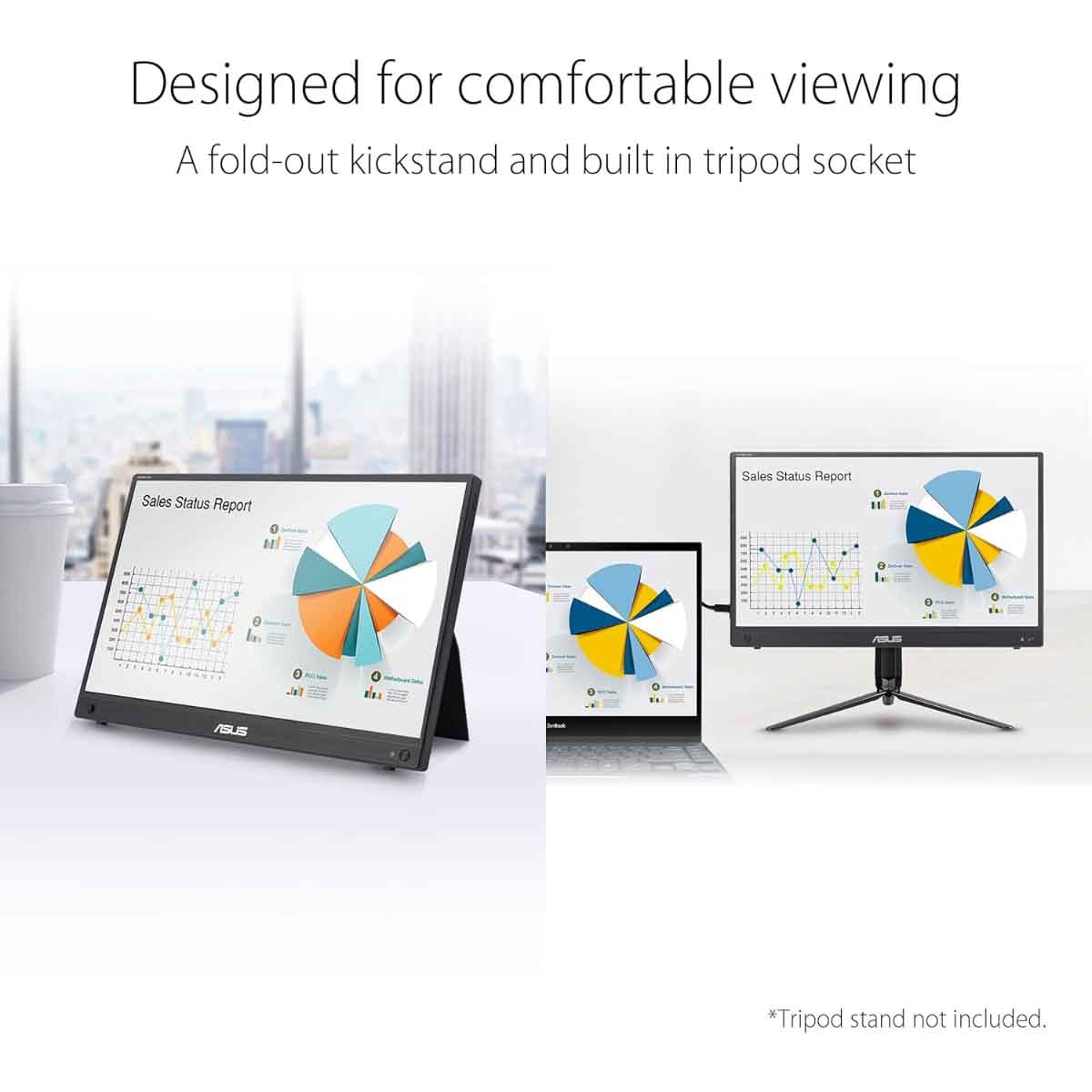 أسوس MB16AHT شاشة محمولة لمس 15.6 بوصة