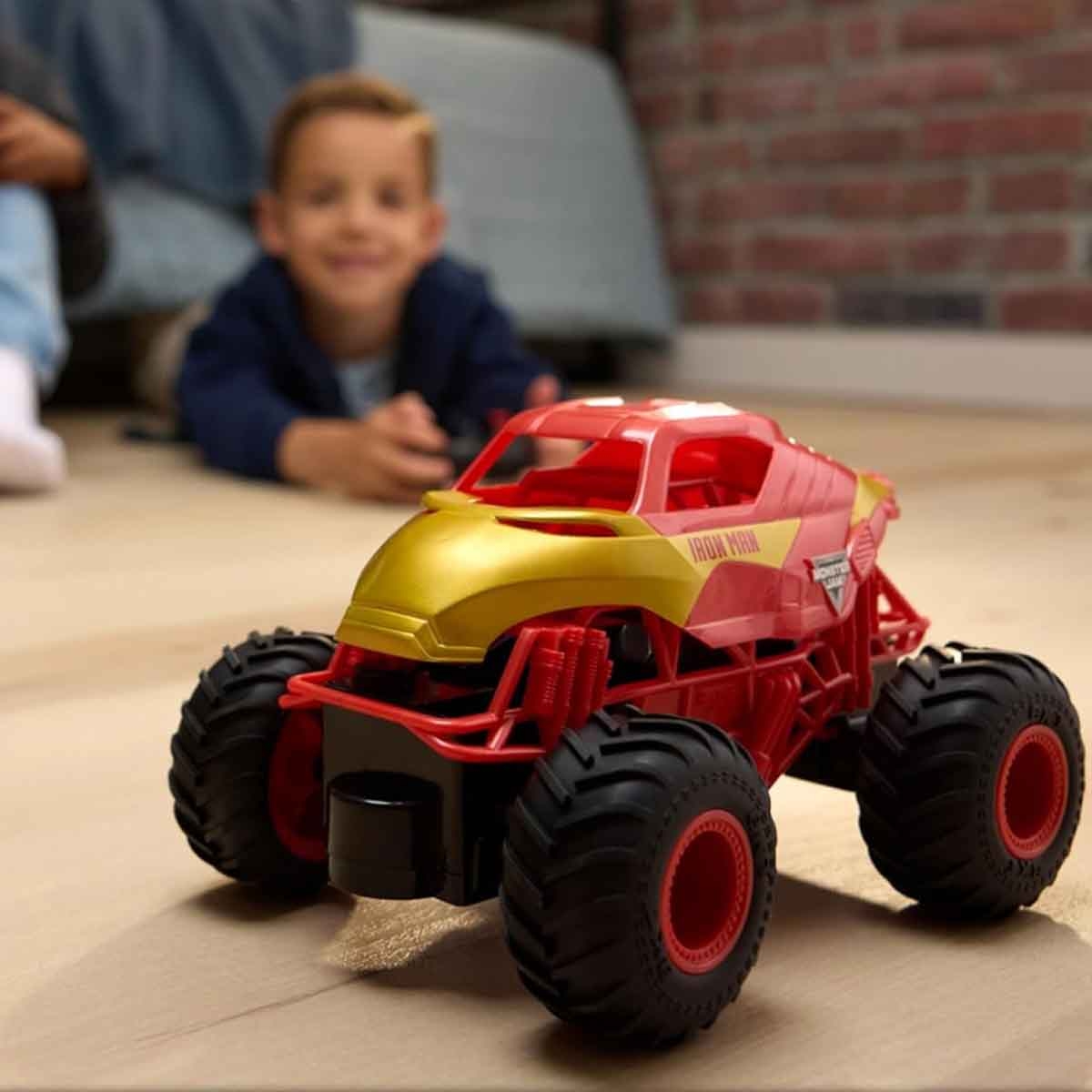 مارفل آيرون مان مركبة متسلقة الصخور للأولاد، عمر 3-4 سنوات
