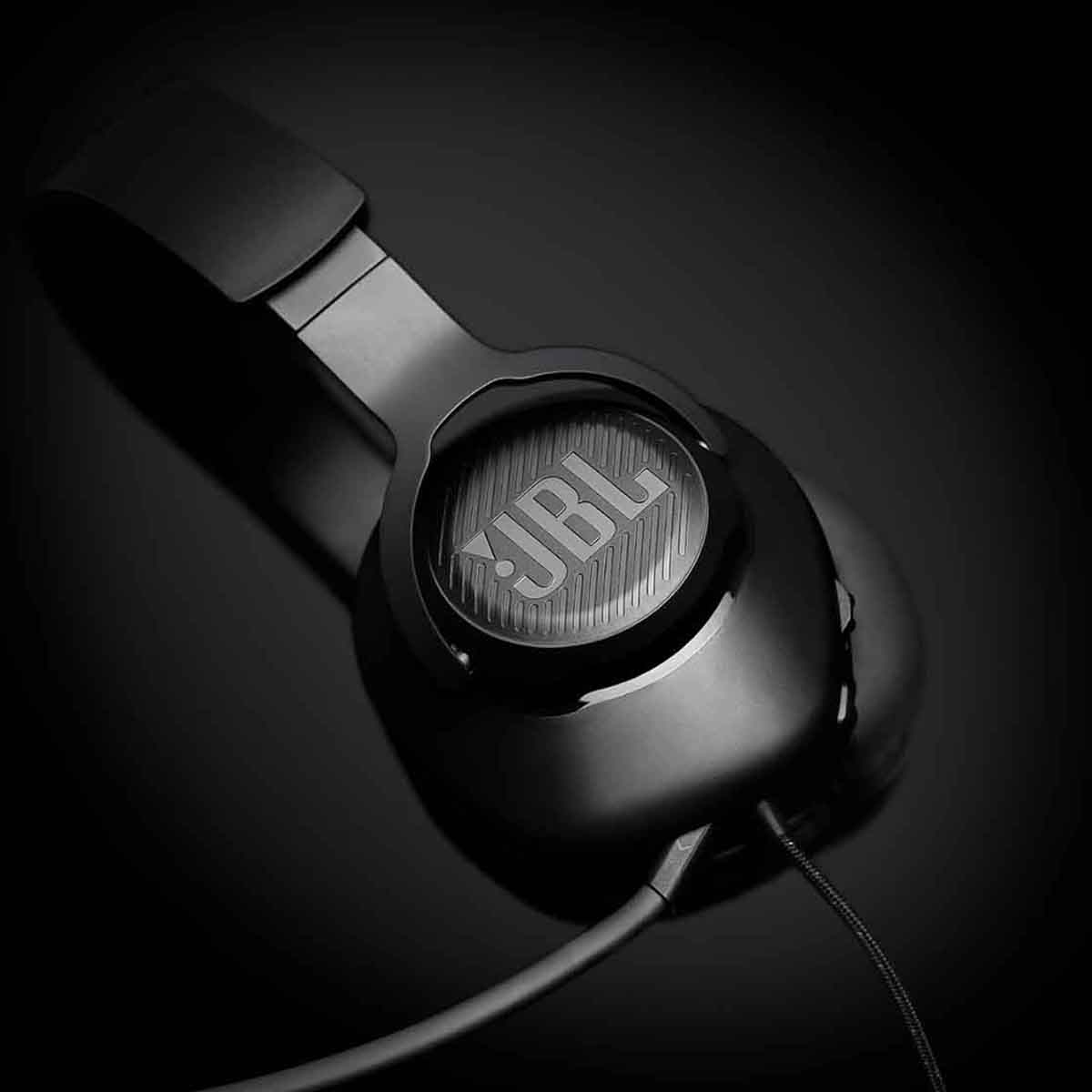 JBL Black Quantum 100 Wired Over-Ear Headphone