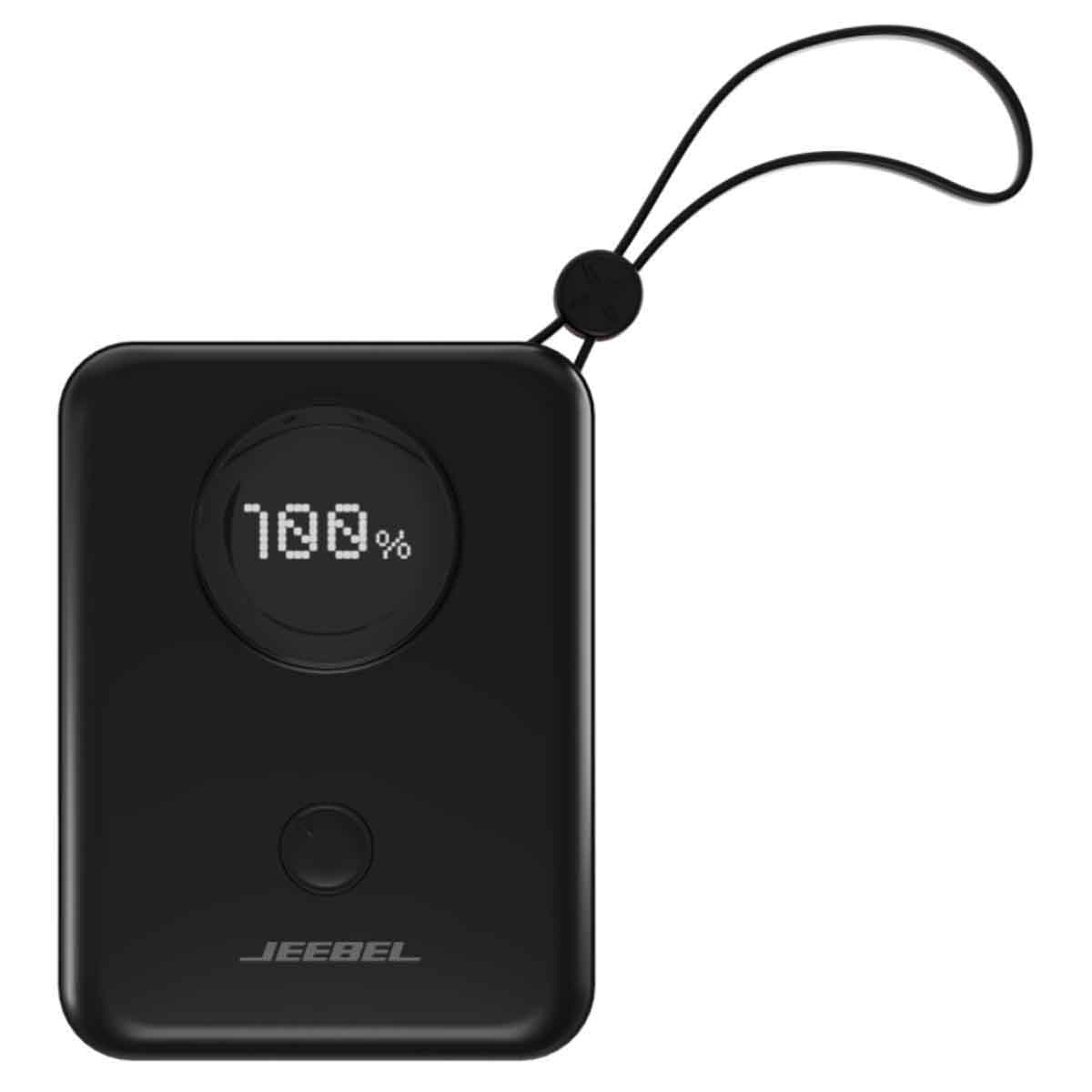 Jeebel Black 10000mAh Power Bank