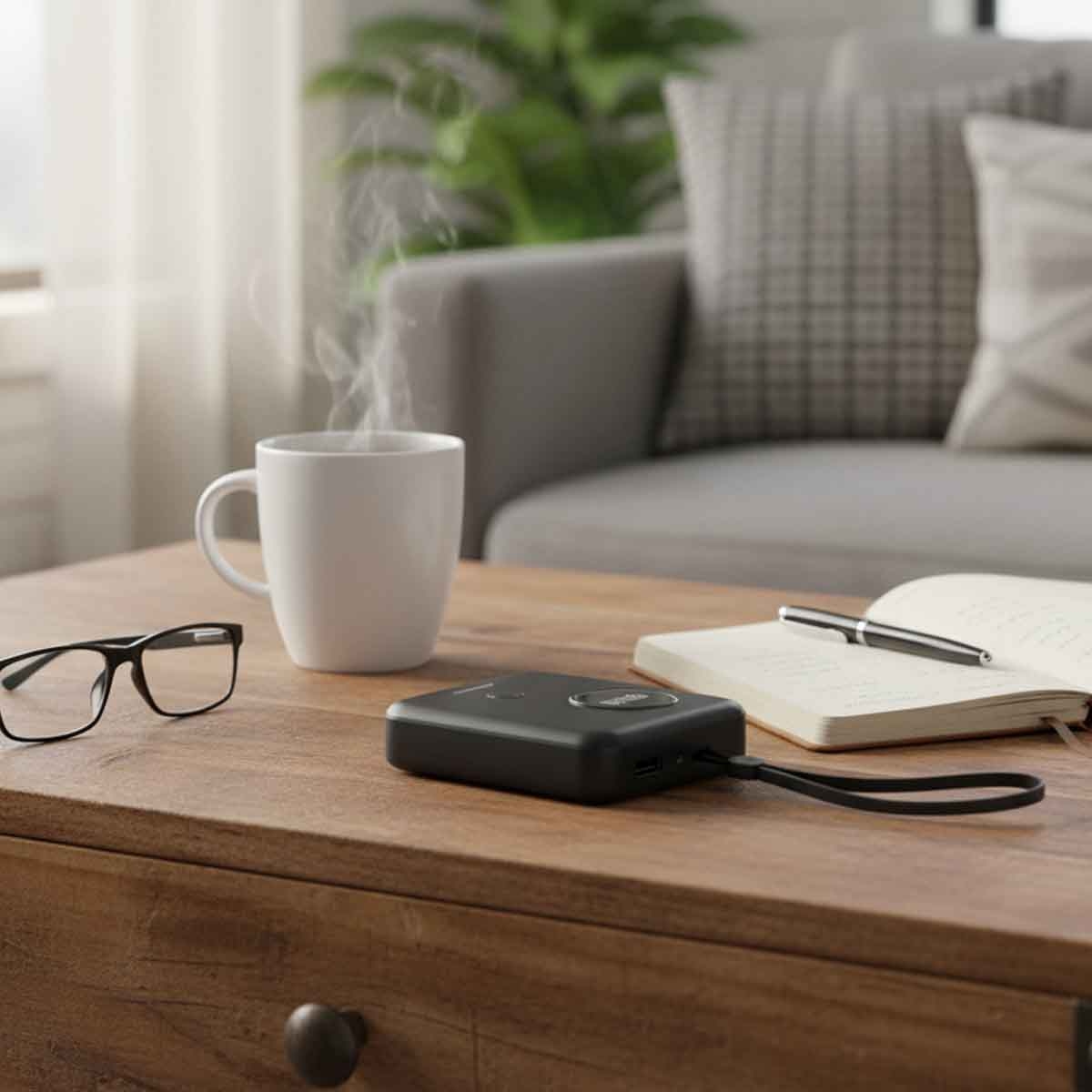 Jeebel Black 10000mAh Power Bank