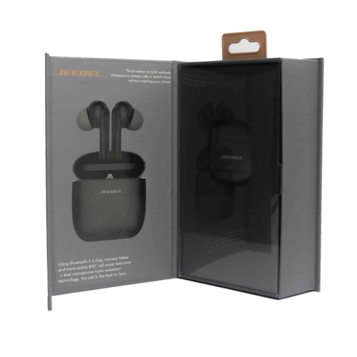 Jeebel Black Boost TWS Earbuds