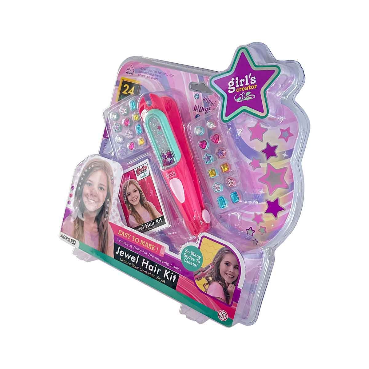 مي بو كاي طقم تزيين الشعر بالجواهر، للبنات، من عمر 5 إلى 7 سنوات