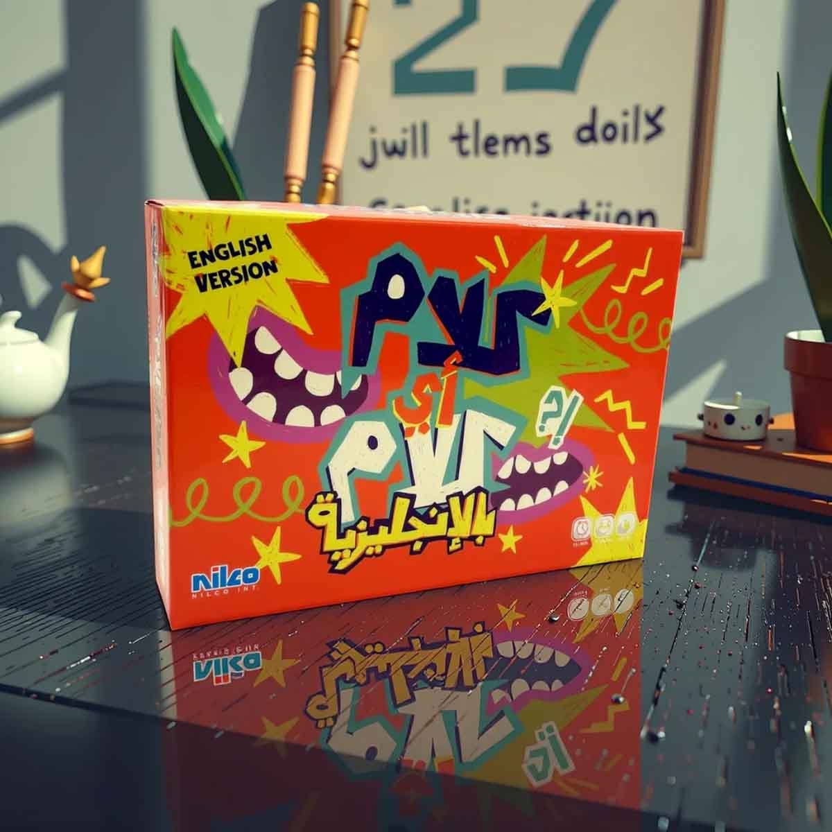 نيلكو لعبة كلام أي كلام النسخة الإنجليزية للأطفال من عمر 8 إلى 10 سنوات