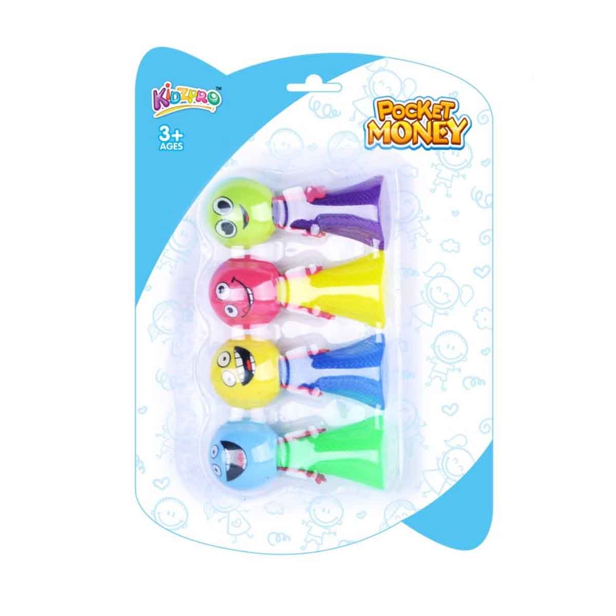 كيدز برو لعبة قزم يقفز 4 قطع للأولاد، 3-4 سنوات