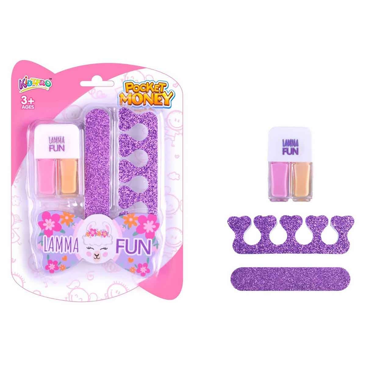 Kidzpro Pocket Money Nail Art Set Girls, 3-4 Years