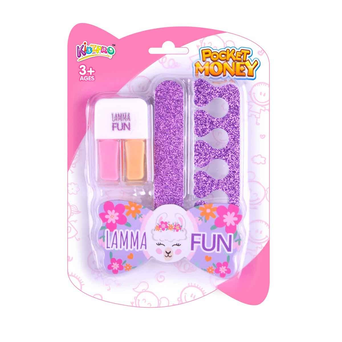 Kidzpro Pocket Money Nail Art Set Girls, 3-4 Years