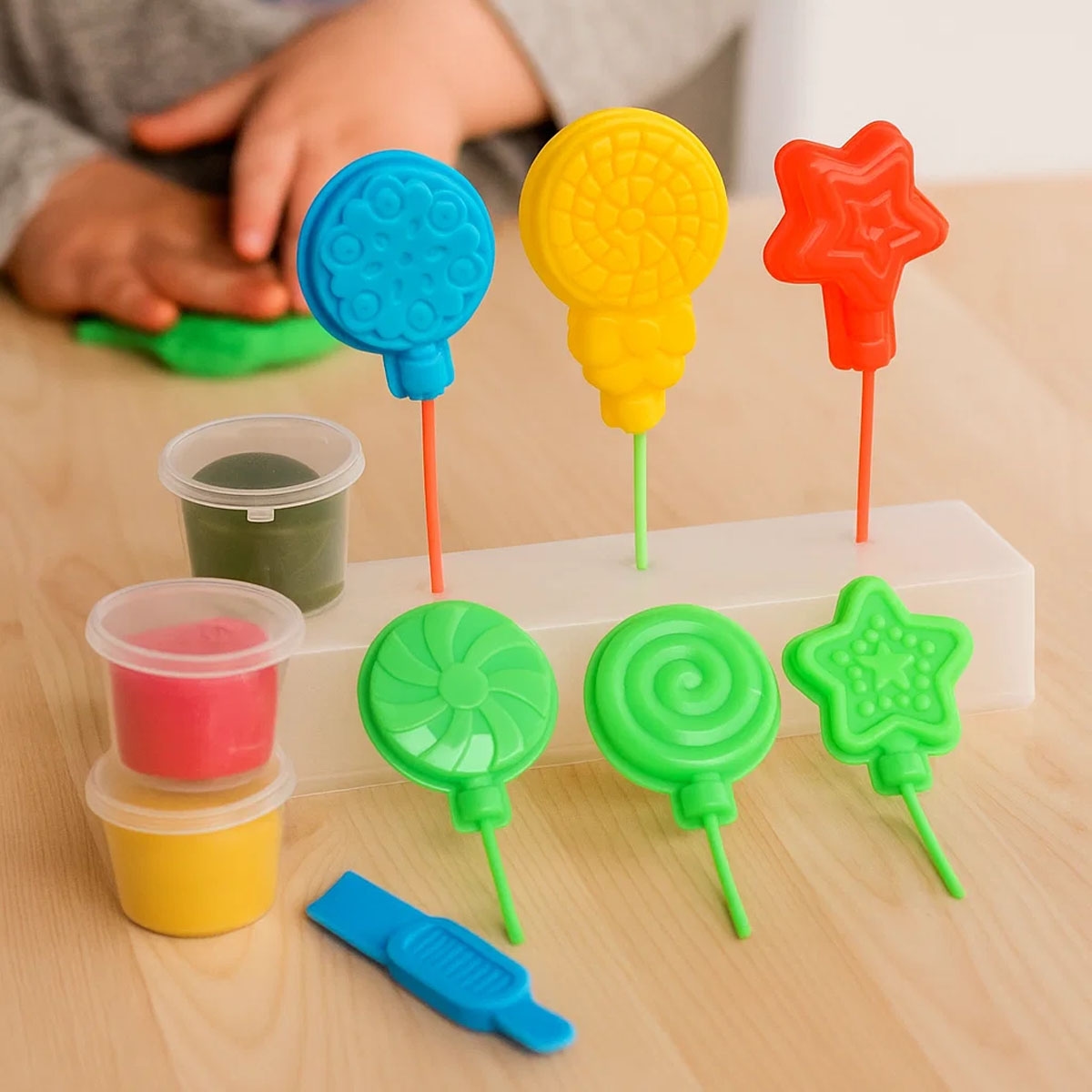 كيدز برو مجموعة معجون لعب متنوعة للجنسين، عمر 3-4 سنوات