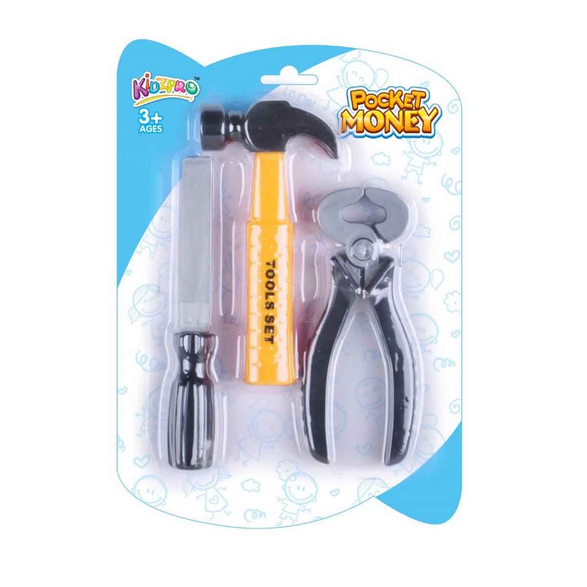 Kidzpro Pocket Money Assorted Tools Boys, 3-4 Years