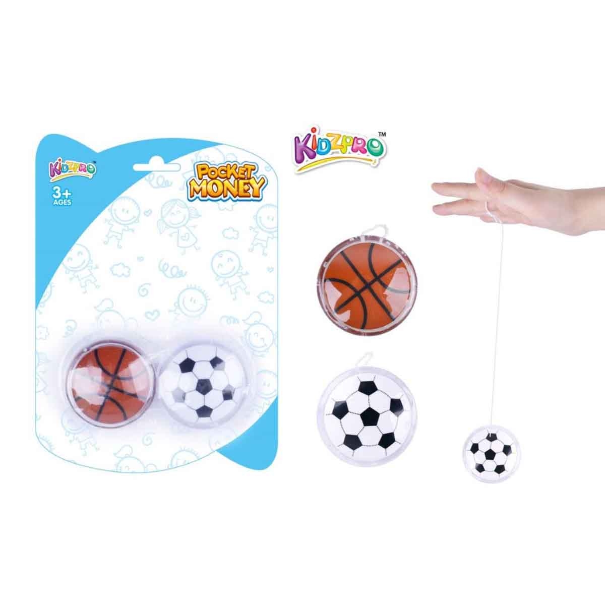 كيدز برو يويو مع ضوء قطعتين للأولاد، 3-4 سنوات