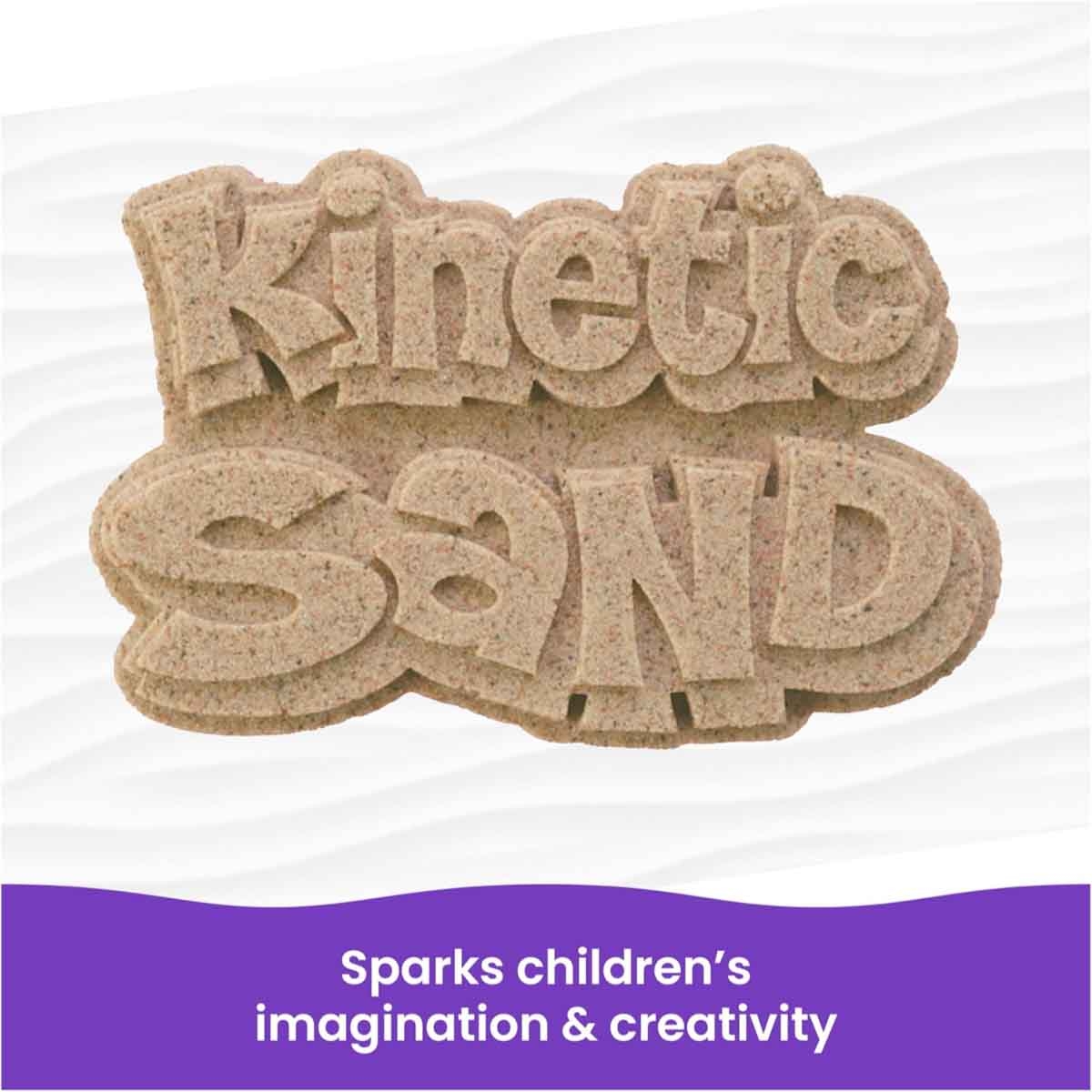 Kinetic Sand 2lb. The Original Moldable Sensory Brown Play Sand Unisex, 3-4 Years