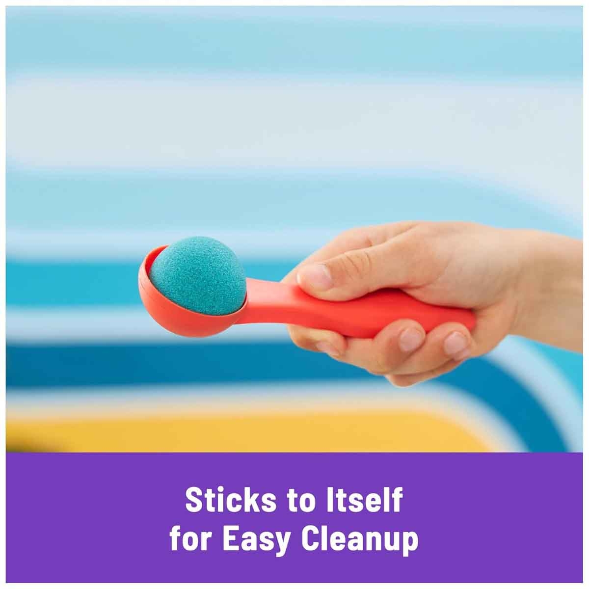 كينتيك سان رمل لعب أحمر وتيلي 1.5lb مع إكسسوارات للجنسين من 3 إلى 4 سنوات