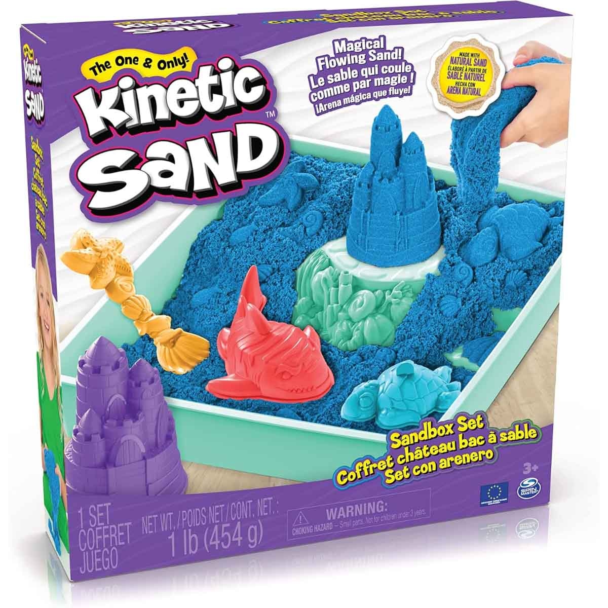Kinetic Sand Nautical Assorted Sand Box Set Unisex, 3-4 Years