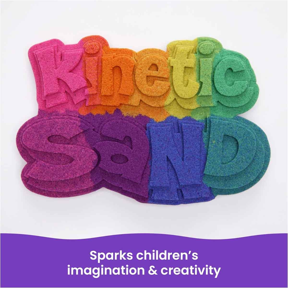 Kinetic Sand 2lb. The Original Moldable Sensory Green Play Sand Unisex, 3-4 Years