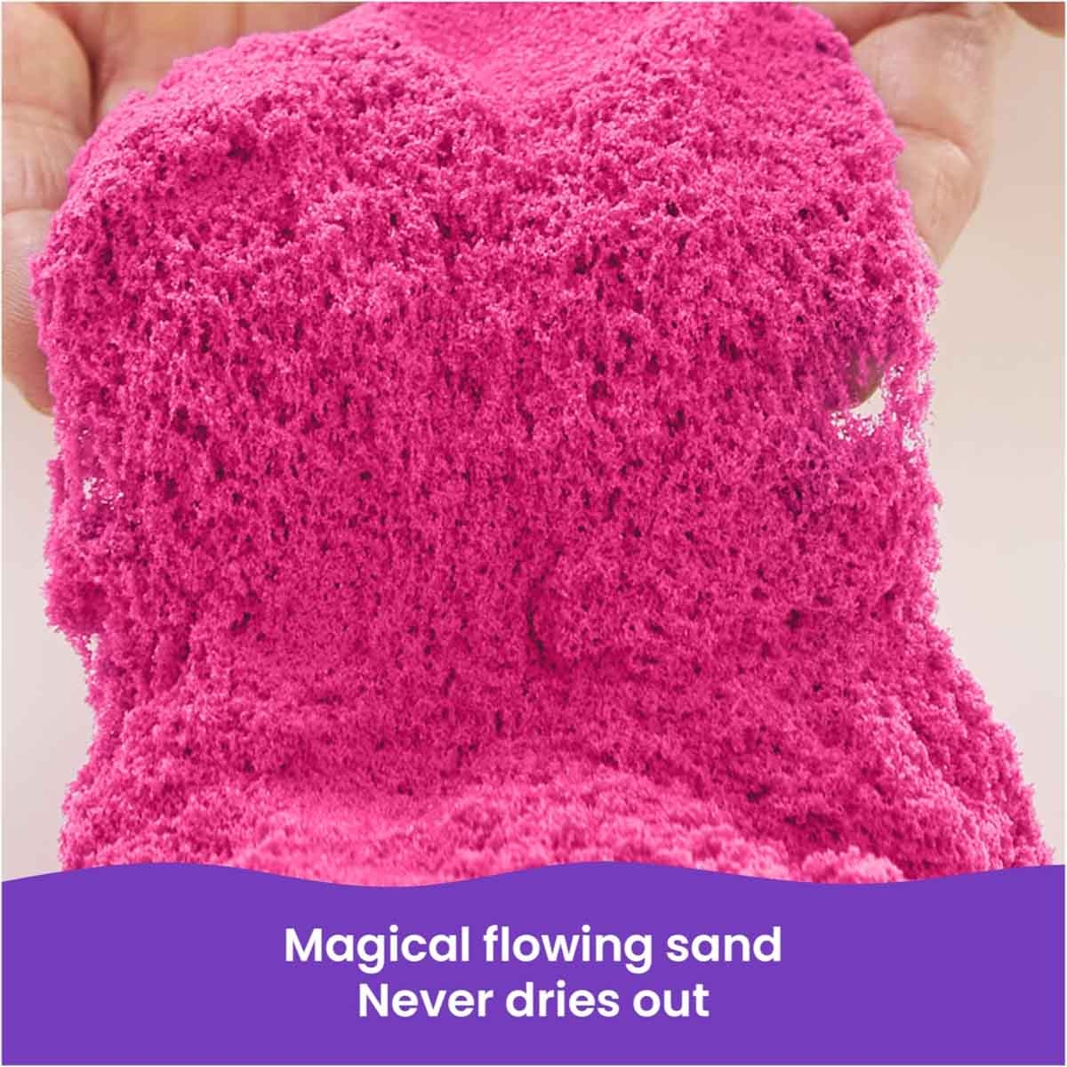 Kinetic Sand 2lb. The Original Moldable Sensory Pink Play Sand Unisex, 3-4 Years