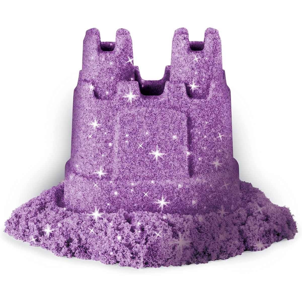 Kinetic Sand 4oz. Shimmering Sand with Sandcastle Molds Unisex, 3-4 Years