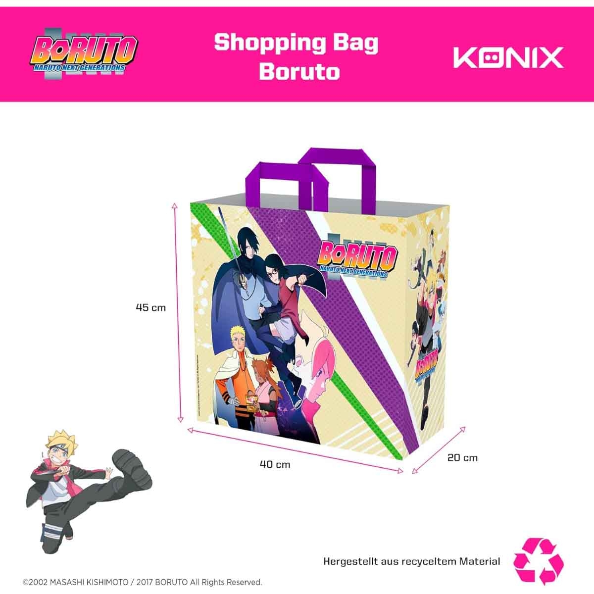 Konix Boruto Shopping Bag