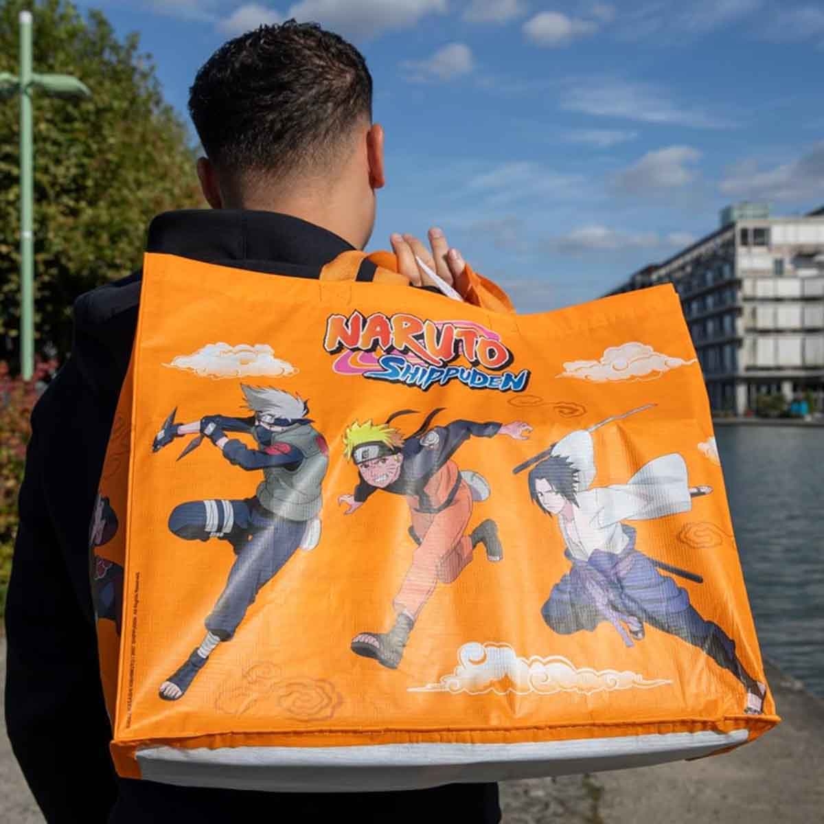 كونيكس برتقالي حقيبة تسوق ناروتو