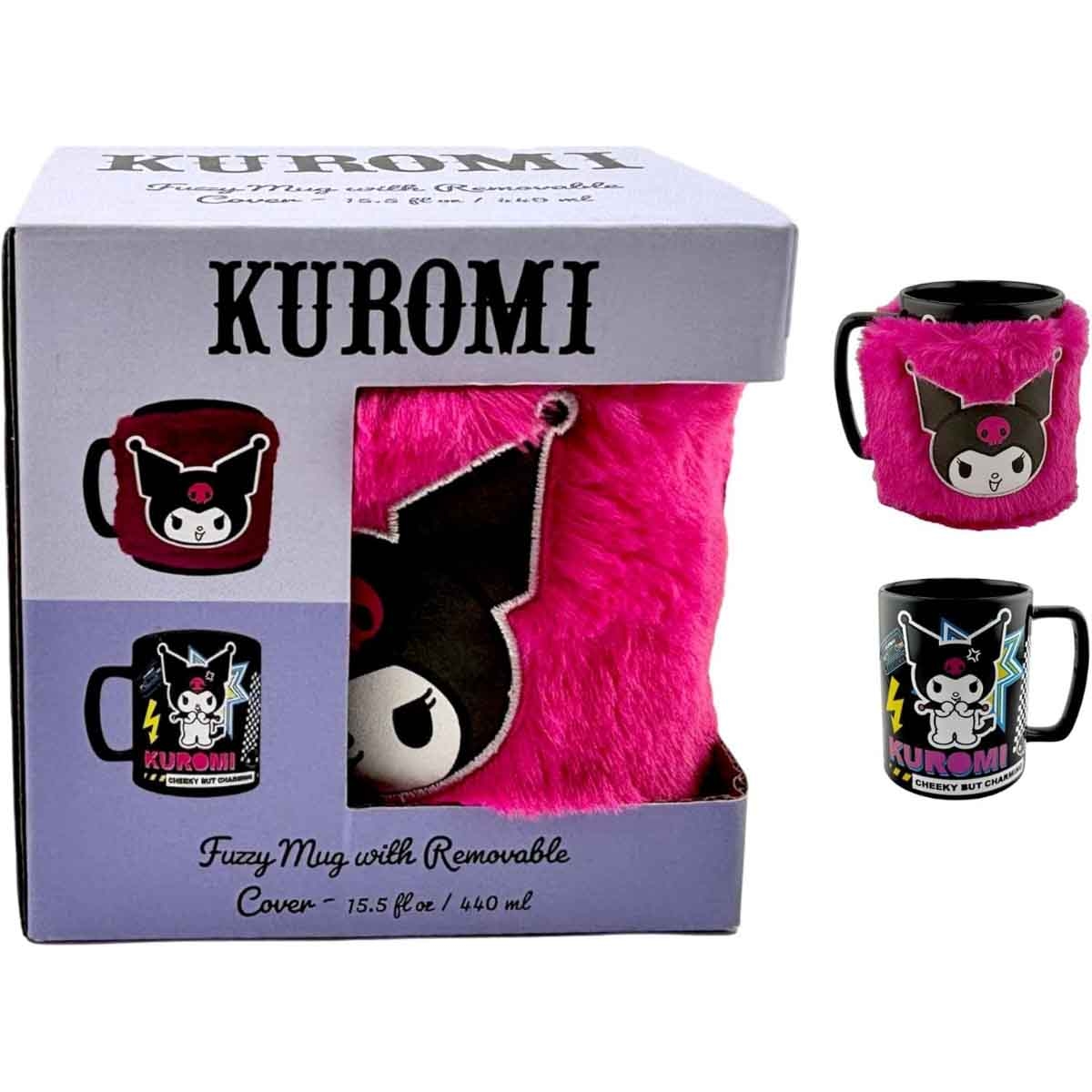 Pyramid Kuromi Cheeky Punky Fuzzy Mug