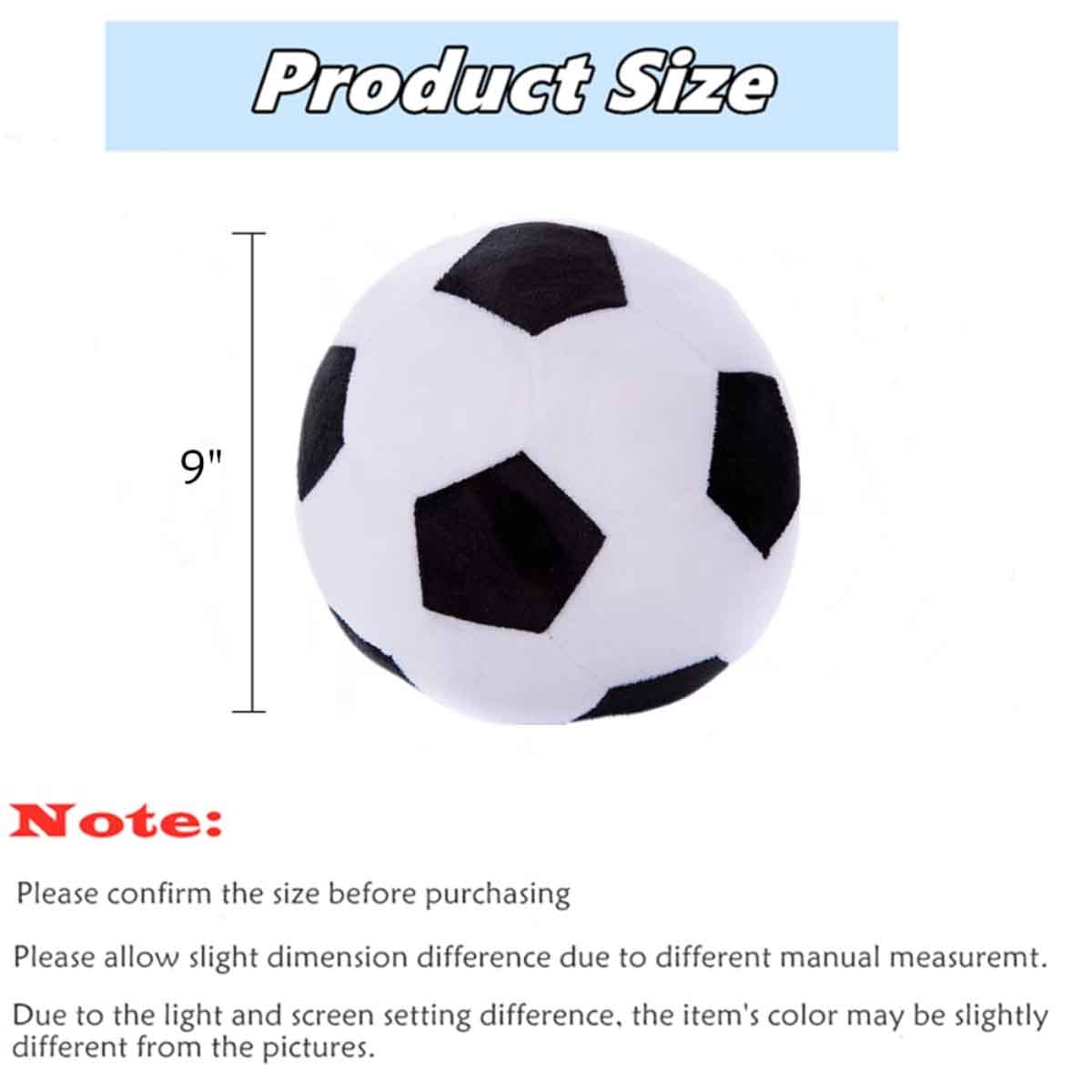 Lit'L Biggi Bouncer 9" Football Ball Unisex, 3-4 Years