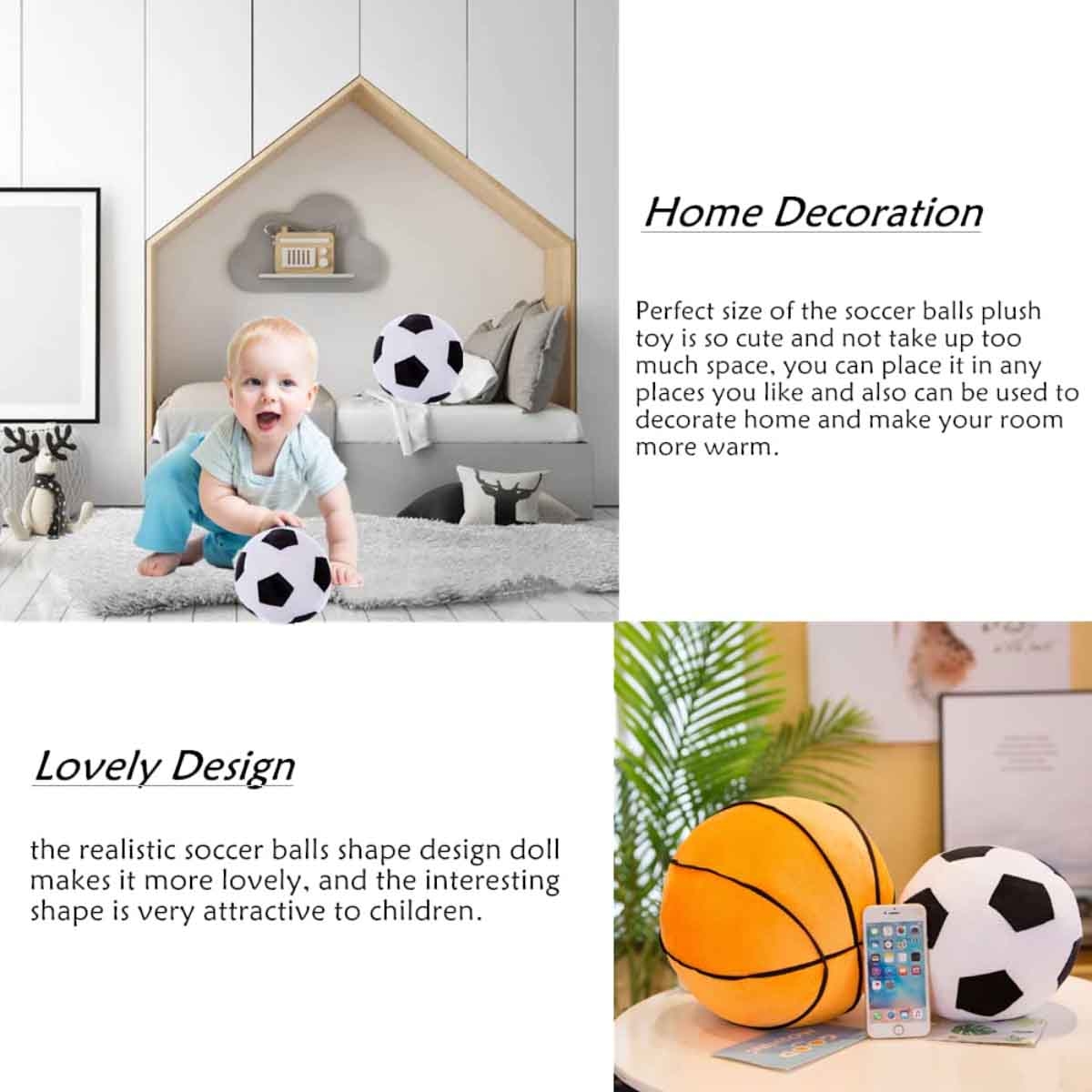 Lit'L Biggi Bouncer 9" Football Ball Unisex, 3-4 Years