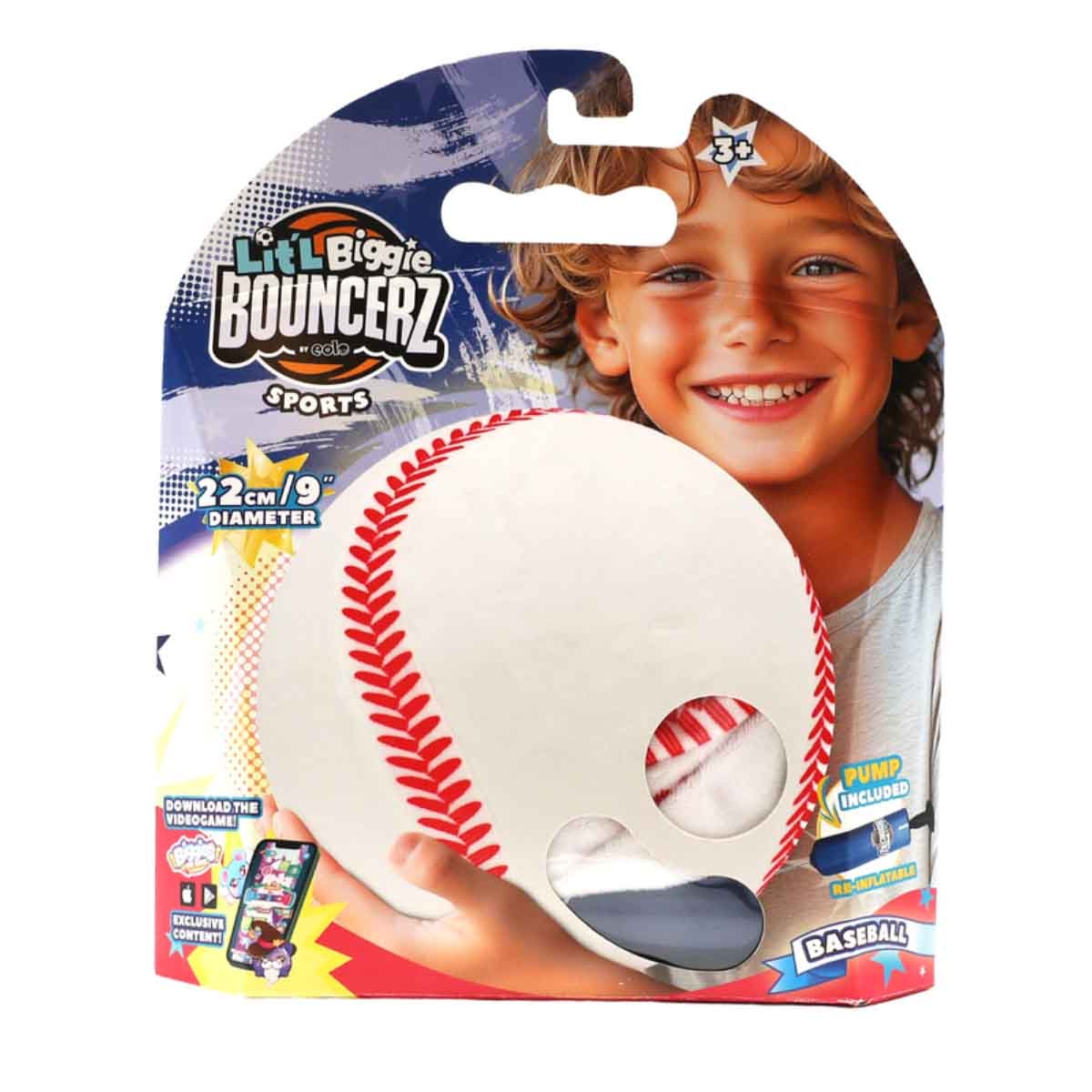 ليتل بيجي باونسر كرة بيسبول 9 إنش للجنسين، رقم BSPT002B-BA، من عمر 3-4 سنوات