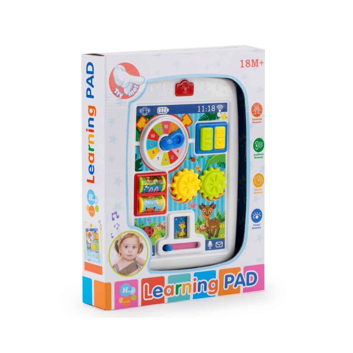 Kos Group Assorted Learning Pad Toddler, 0-2 Years