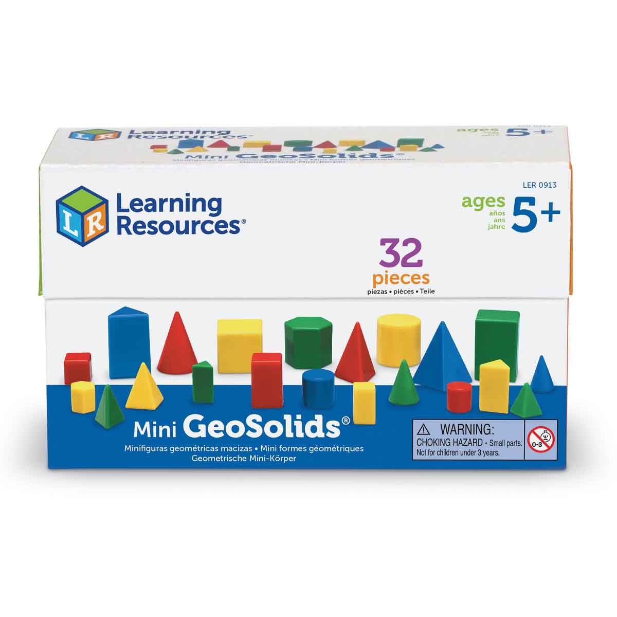 Learning Resources Mini GeoSolids Unisex, 5-7 Years