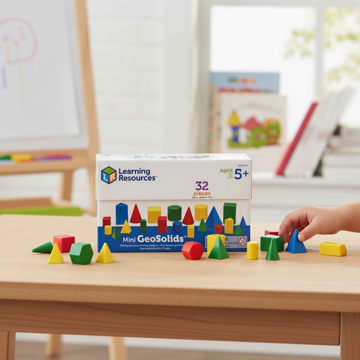 Learning Resources Mini GeoSolids Unisex, 5-7 Years