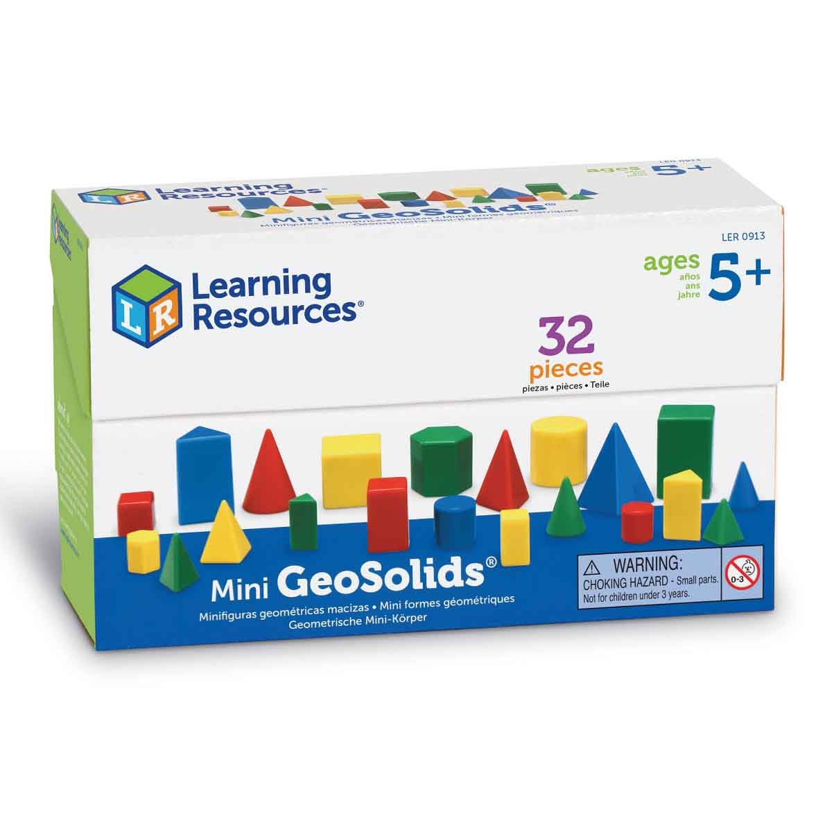 Learning Resources Mini GeoSolids Unisex, 5-7 Years