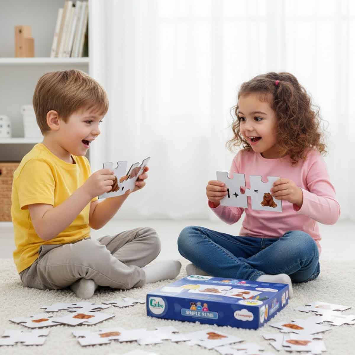 جيبو لعبة العمليات الحسابية البسيطة للجنسين، من عمر 5-7 سنوات