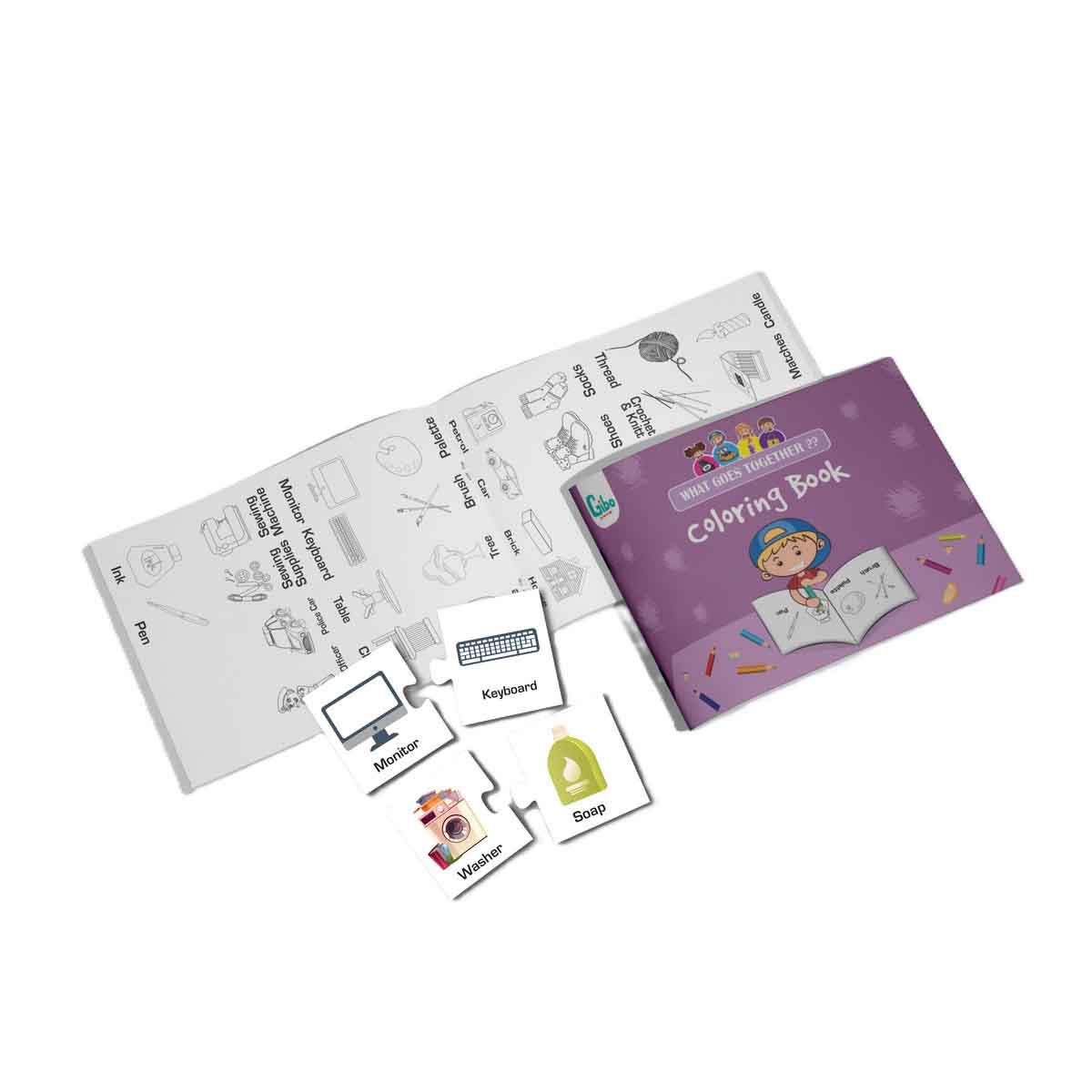 جيبو لعبة تعليمية: ما الذي يتناسب معًا للأطفال من عمر 5 إلى 7 سنوات