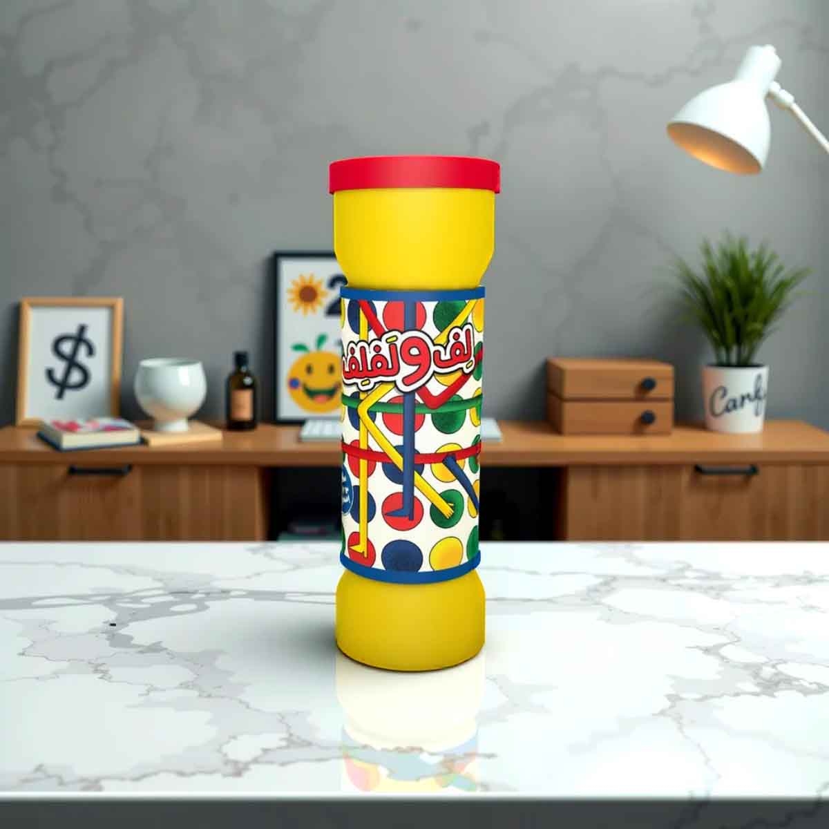 نيلكو لعبة لف ولفلف الأسطوانية للأطفال من عمر 5 إلى 7 سنوات