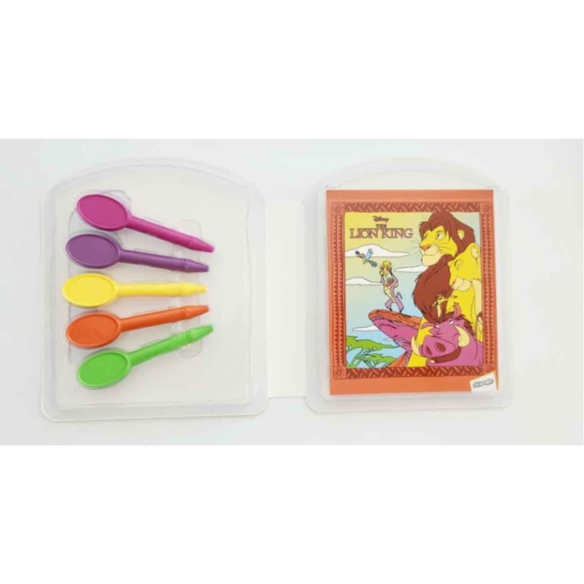 ديزني ذا لايون كينغ مجموعة تلوين للأطفال بعمر 3-4 سنوات