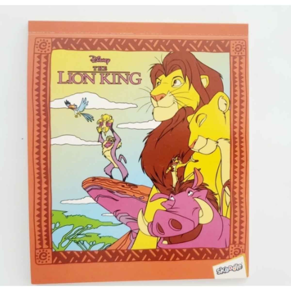 ديزني ذا لايون كينغ مجموعة تلوين للأطفال بعمر 3-4 سنوات