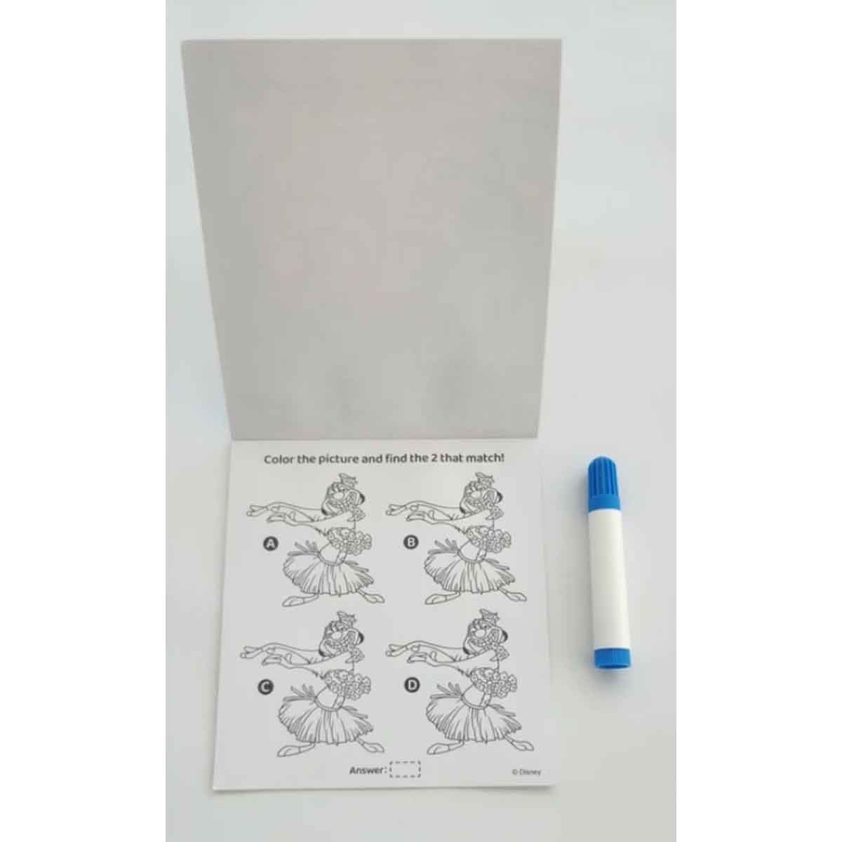 ديزني ذا لايون كينغ كتاب حبر سحري صغير مع قلم للأطفال بعمر 3-4 سنوات