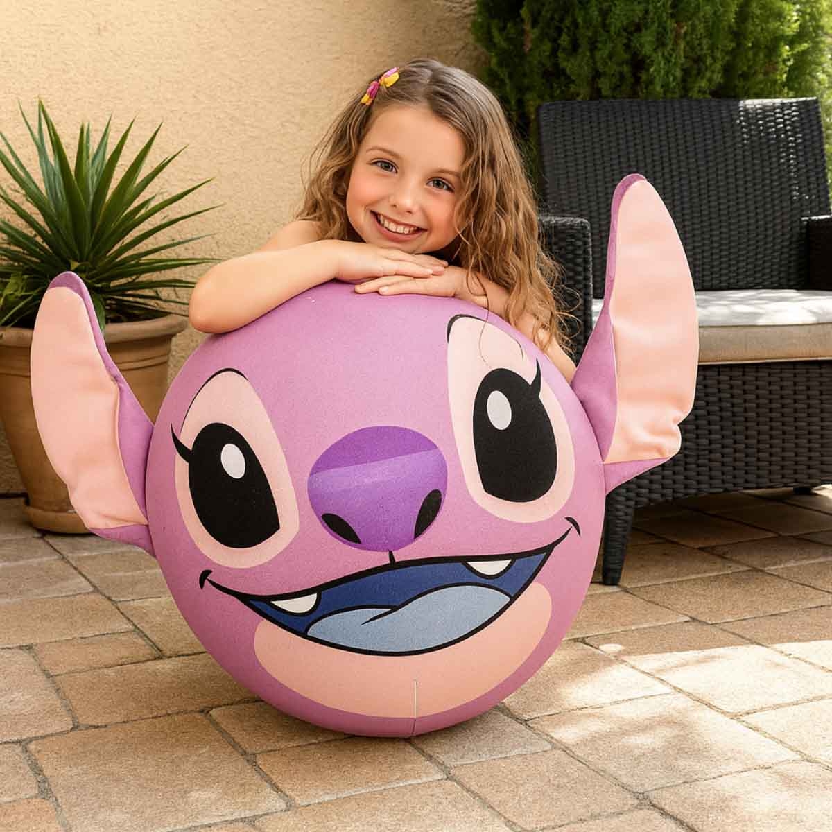 ليتل بيجي باونسر كرة منفوخة أنجل للجنسين، من عمر 3-4 سنوات