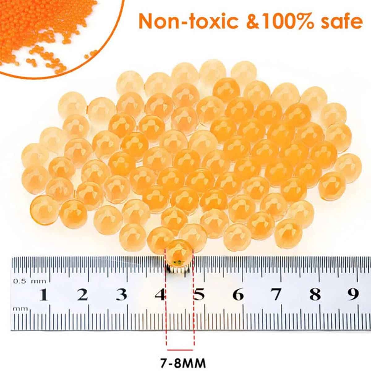 ليتل ستوري لعبة إطلاق رصاص جل برتقالي للجنسين، 3-4 سنوات